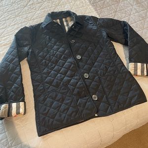 Burberry Black Quilted Jacket